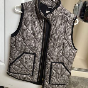 Jcrew factory herringbone vest